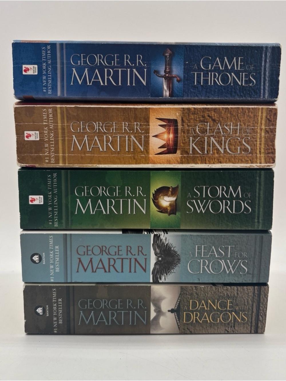 A Game of Thrones: A Song of Ice and Fire - Complete Five Book Set